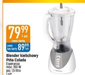 E.Leclerc Blender kielichowy pina 1.5 l margarita esperanza oferta