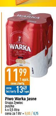 E.Leclerc Piwo warka oferta
