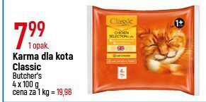 E.Leclerc Karma dla kota z kurczakiem butcher's classic oferta