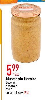 E.Leclerc Musztarda delikatesowa kremowa develey horcice oferta