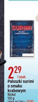 E.Leclerc Paluszki surimi o smaku krabowym nickal oferta