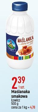 E.Leclerc Maślanka słony karmel łowicz 1906 łowicka oferta