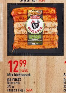 E.Leclerc Kiełbaski na ruszt w przyprawach balcerzak grillove oferta