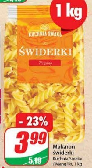Dino Makaron świderki kuchnia smaku oferta