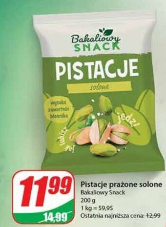 Dino Pistacje solone bakaliowy snack oferta