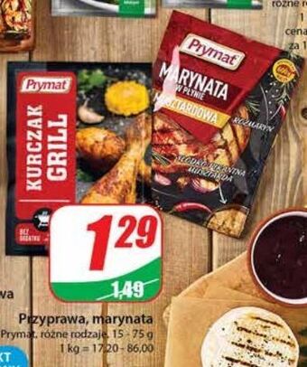 Dino Przyprawa do kurczaka prymat grill oferta