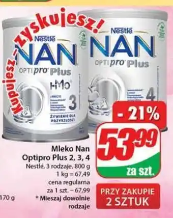 Dino Mleko 3 nestle nan optipro plus hm-o oferta