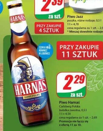Dino Piwo harnaś jasne pełne oferta