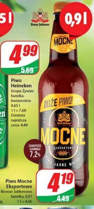 Dino Piwo mocne eksportowe oferta