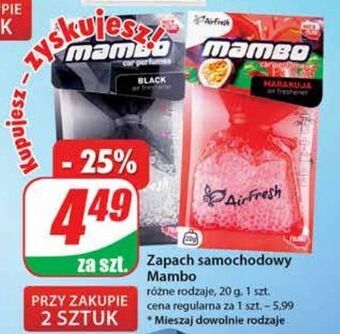 Dino Zapach samochodowy woreczek marakuja mambo oferta