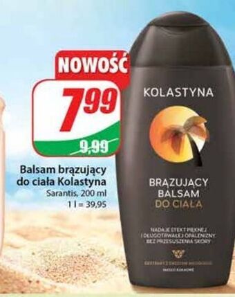 Dino Balsam brązujący do ciała kolastyna oferta