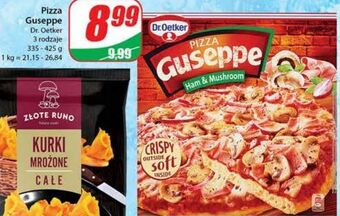 Dino Pizza z szynką i pieczarkami dr. oetker guseppe oferta