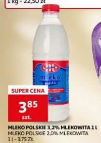Auchan Mleko polskie 3.2% mlekovita oferta