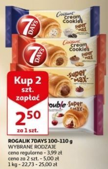 Auchan Rogal z nadzieniem kakaowym 7 days super max oferta