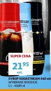 Auchan Sok do przygotowania napojów gazowanych xstream sodastream oferta