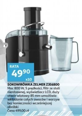 Auchan Sokowiróka zje6800 zelmer oferta