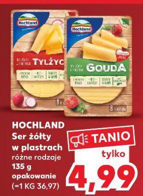 Kaufland Ser gouda plastry hochland oferta