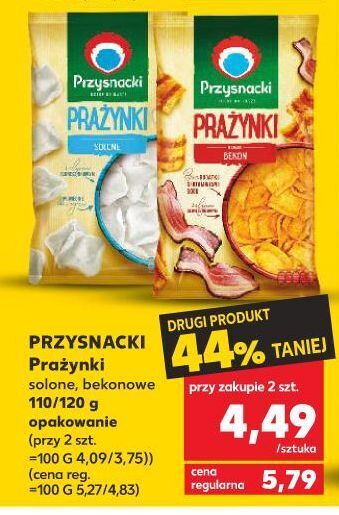 Kaufland Prażynki solone przysnacki oferta