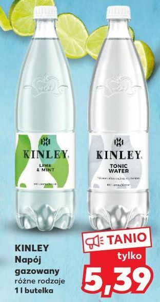 Kaufland Napój tonic water kinley oferta