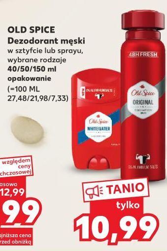 Kaufland Dezodorant old spice whitewater oferta
