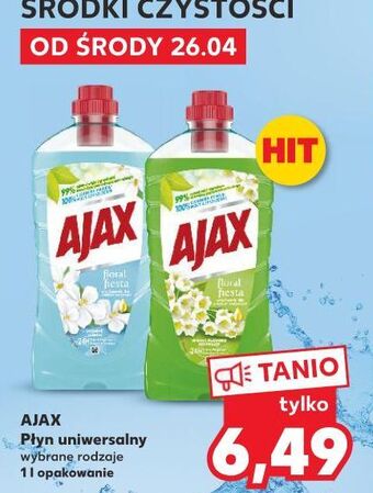 Kaufland Płyn do mycia konwalie ajax floral fiesta oferta