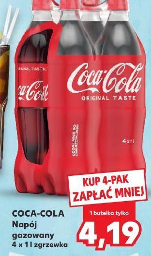 Kaufland Napój coca-cola oferta