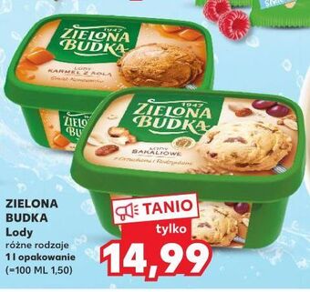 Kaufland Lody bakaliowe z kawałkami bakalii zielona budka oferta