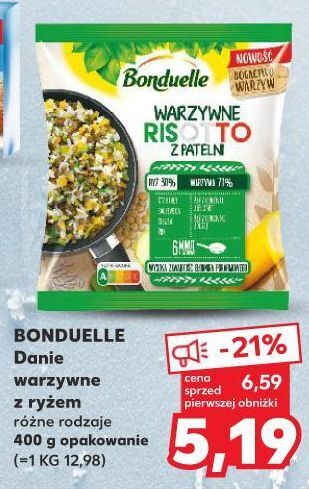 Kaufland Warzywne risotto z patelni bonduelle oferta