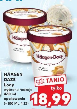 Kaufland Lody salted caramel haagen-dazs oferta