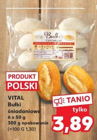 Kaufland Bułka śniadaniowa vital oferta