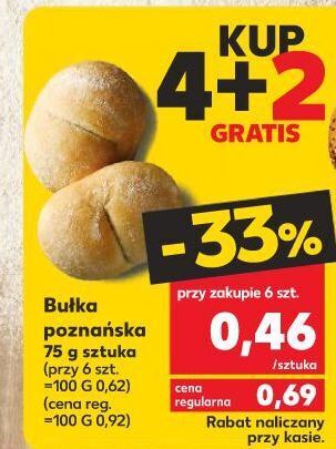 Kaufland Bułka poznańska oferta
