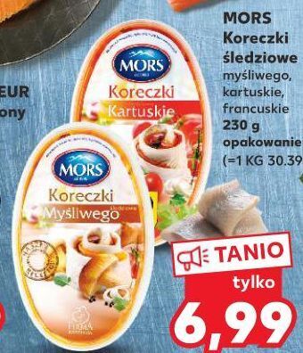 Kaufland Koreczki kartuskie mors ryby oferta