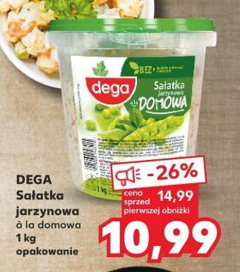 Kaufland Sałatka jarzynowa domowa dega oferta