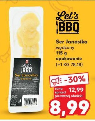 Kaufland Ser janosika wędzony k-classic let's bbq oferta