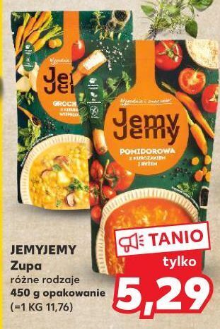 Kaufland Zupa grochowa z kiełbasą wieprzową jemyjemy oferta