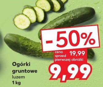 Kaufland Ogórki gruntowe oferta