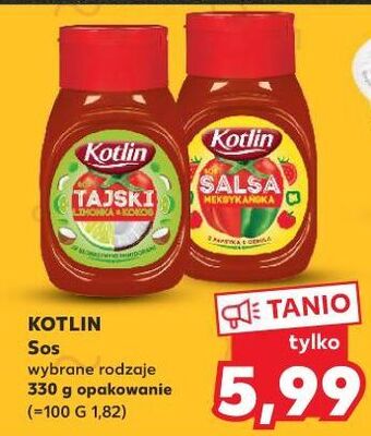 Kaufland Sos salsa meksykańska kotlin oferta