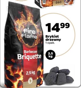 Netto Brykiet drzewny fire & flame oferta