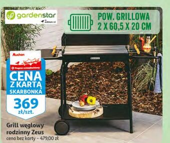 Auchan Grill rodzinny zeus garden star oferta