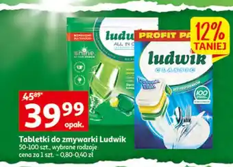 Auchan Tabletki do zmywarek lemon ludwik all in one oferta