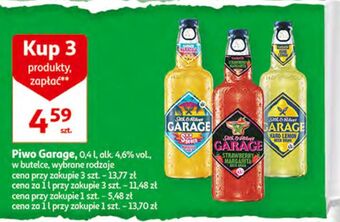 Auchan Piwo garage hard lemonade oferta