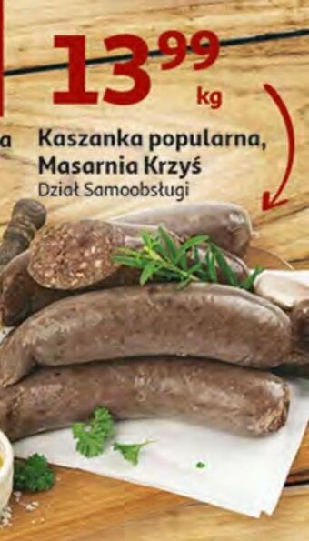 Auchan Kaszanka popularna masarnia krzyś oferta