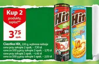 Auchan Ciastka orzechowe hit oferta