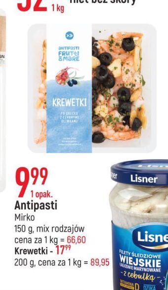 E.Leclerc Krewetki w sosie czosnkowym mirko oferta