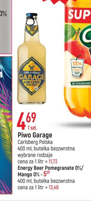 E.Leclerc Piwo garage energy mango oferta