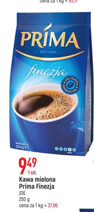 E.Leclerc Kawa cafe prima finezja oferta