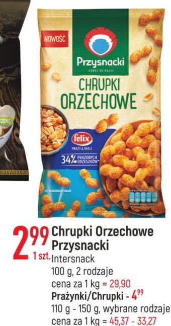 E.Leclerc Chrupki orzechowe przysnacki oferta