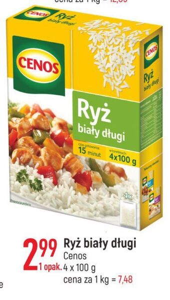 E.Leclerc Ryż biały długi cenos oferta