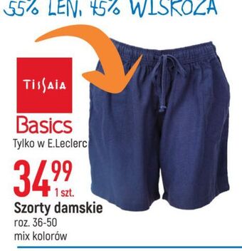 E.Leclerc Szorty damskie 36-50 tissaia oferta