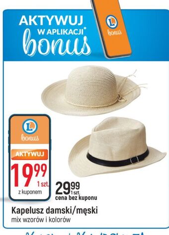 E.Leclerc Kapelusz męski oferta
